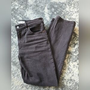 Abercrombie 90’s straight jeans In Brown